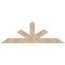 Ekena Millwork Saratoga Smooth Timber Gable Bracket, Douglas Fir, 72"W x 24"H x 5 1/2"D x 5 1/2"F, 8/12 Pitch GBW072X24X0606SAR00SDF - alternate 1